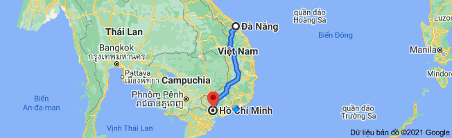 Thuê xe Đà Nẵng đi Sài Gòn