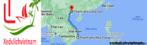 Thuê xe Nha Trang đi Lạng Sơn