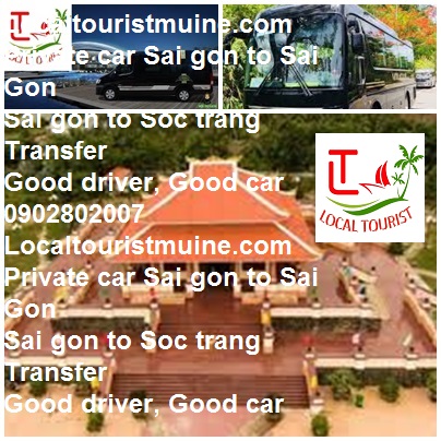 Private car Sai Gon to Soc Trang