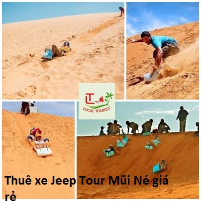 Thuê Xe Jeep Tour Mũi Né Giá Rẻ đi 4 điểm Đồi Cát Trắng