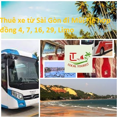 Thuê Xe Từ Sài Gòn đi Mũi Né Hợp đồng 4, 7, 16, 29, Limo