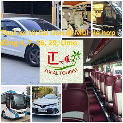 Thuê Xe Từ Sài Gòn đi Mũi Né Hợp đồng 4, 7, 16, 29, Limo
