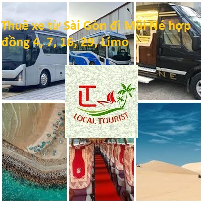 Thuê Xe Từ Sài Gòn đi Mũi Né Hợp đồng 4, 7, 16, 29, Limo