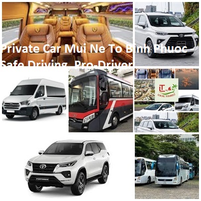 Private Car Mui Ne To Binh Phuoc - Safe Driving, Pro-Driver Private Car Mui Ne To Binh Phuoc Safe Driving, Pro Driver
