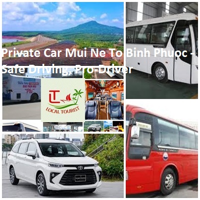 Private Car Mui Ne To Binh Phuoc - Safe Driving, Pro-Driver Private Car Mui Ne To Binh Phuoc Safe Driving, Pro Driver