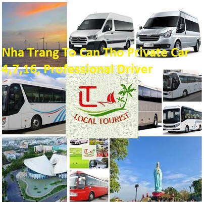 Nha Trang To Can Tho Private Car 4,7,16, Professional Driver Nha Trang To Can Tho Private Car 4,7,16, Professional Driver