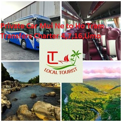 Private Car Mui Ne to Ho Tram Transfers Charter 4,7,16,Limo Private Car Mui Ne To Ho Tram Transfers Charter 4,7,16,limo