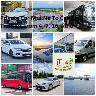 Private Car Mui Ne To Can Tho Tranfers From 4, 7, 16, Limo