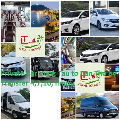 Private Car Vung Tau to Can Tho by Transfer 4,7,16, limou Private Car Vung Tau To Can Tho By Transfer 4,7,16, Limou
