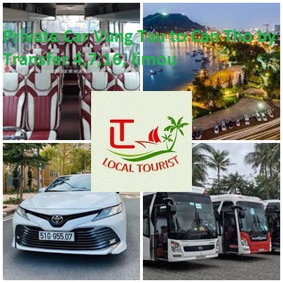 Private Car Vung Tau to Can Tho by Transfer 4,7,16, limou Private Car Vung Tau To Can Tho By Transfer 4,7,16, Limou