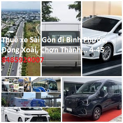 Thuê Xe Sài Gòn đi Bình Phước, Đồng Xoài, Chơn Thành... 4 45