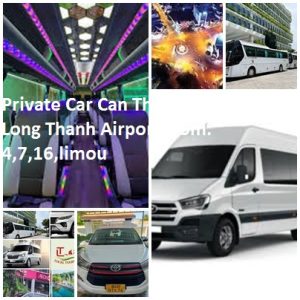 Private Car Can Tho To Dong Nai, Long Thanh Airport From. 4,7,16,limou