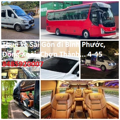 Thuê Xe Sài Gòn đi Bình Phước, Đồng Xoài, Chơn Thành... 4 45