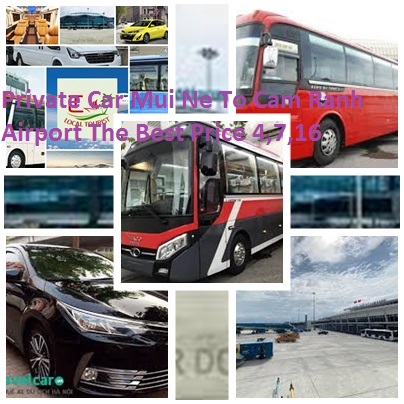 Cam Ranh Airport to Phan Rang – Vinh Hy by Private Car 4-45 Private Car Mui Ne To Cam Ranh Airport The Best Price 4,7,16