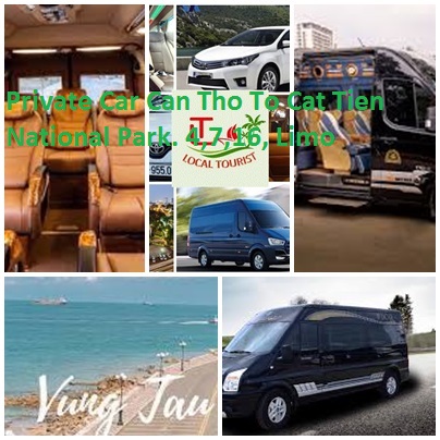 Private Car Can Tho To Cat Tien National Park. 4,7,16, Limo