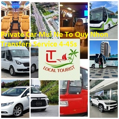 Private Car Mui Ne To Quy Nhon Transfers Service 4-45s Private Car Mui Ne To Quy Nhon Transfers Service 4 45s