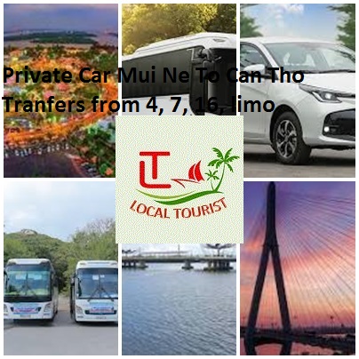 Private Car Mui Ne To Can Tho Tranfers From 4, 7, 16, Limo