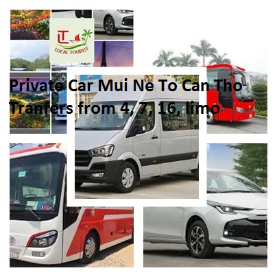 Private Car Mui Ne To Can Tho Tranfers From 4, 7, 16, Limo