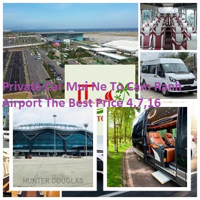 Cam Ranh Airport to Phan Rang – Vinh Hy by Private Car 4-45 Private Car Mui Ne To Cam Ranh Airport The Best Price 4,7,16