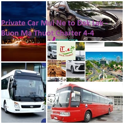 Private Car Mui Ne to Dak Lak - Buon Ma Thuot Charter 4-45s Private Car Mui Ne To Dak Lak Buon Ma Thuot Charter 4 45s