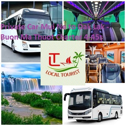 Private Car Mui Ne to Dak Lak - Buon Ma Thuot Charter 4-45s Private Car Mui Ne To Dak Lak Buon Ma Thuot Charter 4 45s