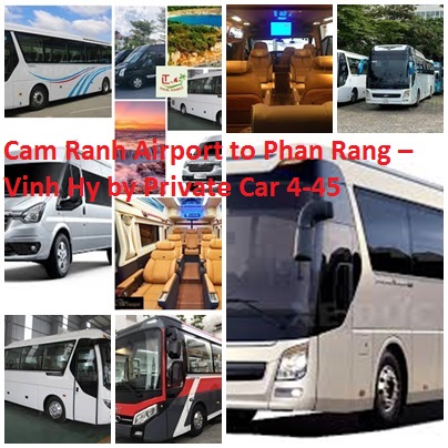 Cam Ranh Airport to Phan Rang – Vinh Hy by Private Car 4-45 Cam Ranh Airport To Phan Rang – Vinh Hy By Private Car 4 45