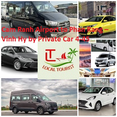 Cam Ranh Airport to Phan Rang – Vinh Hy by Private Car 4-45 Cam Ranh Airport To Phan Rang – Vinh Hy By Private Car 4 45