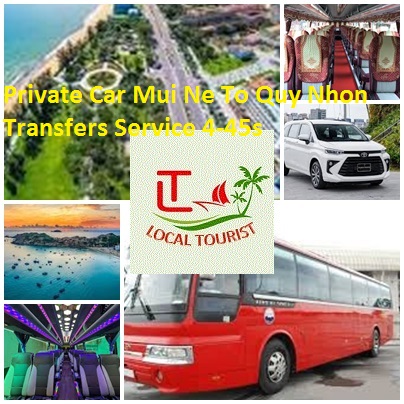 Private Car Mui Ne To Quy Nhon Transfers Service 4-45s Private Car Mui Ne To Quy Nhon Transfers Service 4 45s