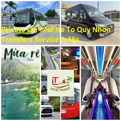Private Car Mui Ne To Quy Nhon Transfers Service 4-45s Private Car Mui Ne To Quy Nhon Transfers Service 4 45s