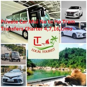 Private Car Mui Ne To Ho Tram Transfers Charter 4,7,16,limo