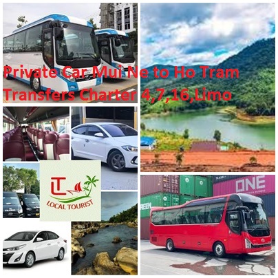 Private Car Mui Ne to Ho Tram Transfers Charter 4,7,16,Limo Private Car Mui Ne To Ho Tram Transfers Charter 4,7,16,limo