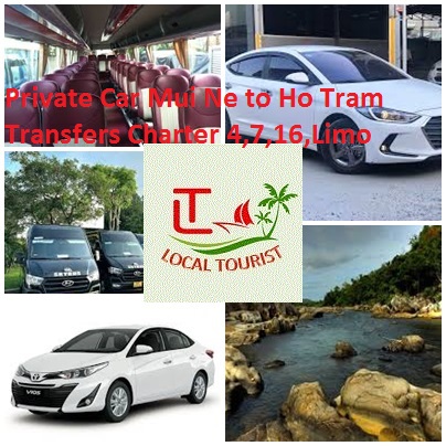 Private Car Mui Ne to Ho Tram Transfers Charter 4,7,16,Limo Private Car Mui Ne To Ho Tram Transfers Charter 4,7,16,limo