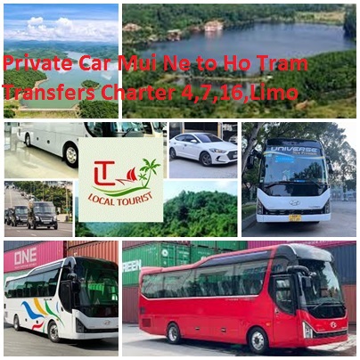 Private Car Mui Ne to Ho Tram Transfers Charter 4,7,16,Limo Private Car Mui Ne To Ho Tram Transfers Charter 4,7,16,limo