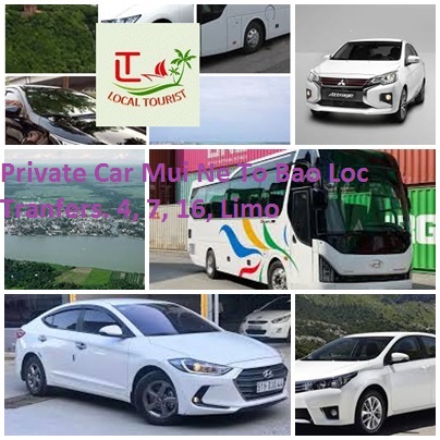 Private Car Mui Ne To Bao Loc Tranfers. 4, 7, 16, Limo Private Car Mui Ne To Bao Loc Tranfers. 4, 7, 16, Limo