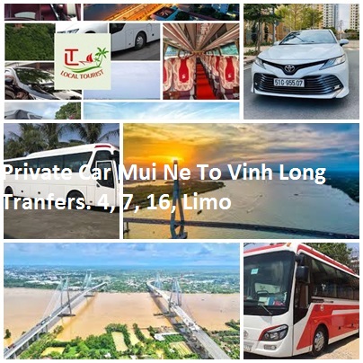 Private Car Mui Ne To Vinh Long Tranfers. 4, 7, 16, Limo Private Car Mui Ne To Vinh Long Tranfers. 4, 7, 16, Limo