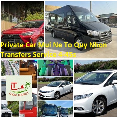 Private Car Mui Ne To Quy Nhon Transfers Service 4-45s Private Car Mui Ne To Quy Nhon Transfers Service 4 45s
