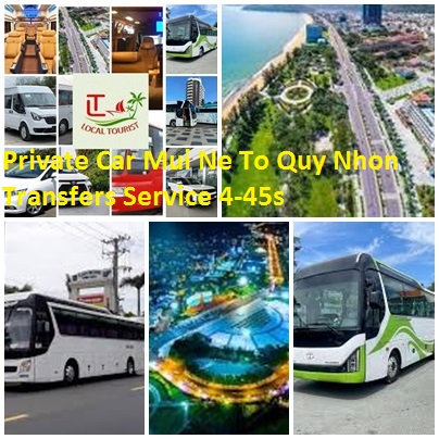 Private Car Mui Ne To Quy Nhon Transfers Service 4-45s Private Car Mui Ne To Quy Nhon Transfers Service 4 45s