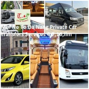 Mui Ne To Da Nang Private Car Transfers Services 4,7,16,limo
