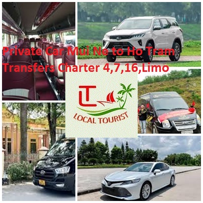 Private Car Mui Ne to Ho Tram Transfers Charter 4,7,16,Limo Private Car Mui Ne To Ho Tram Transfers Charter 4,7,16,limo