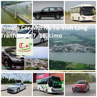 Private Car Mui Ne To Vinh Long Tranfers. 4, 7, 16, Limo Private Car Mui Ne To Vinh Long Tranfers. 4, 7, 16, Limo