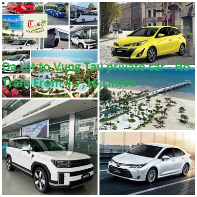 Da Lat to Vung Tau private car - Ho Tram From 4,7,16,Limou Da Lat To Vung Tau Private Car Ho Tram From 4,7,16,limou