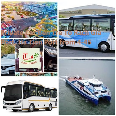 Private Car Ben Tre To Rach Gia Port, Ha Tien Port From 4 45