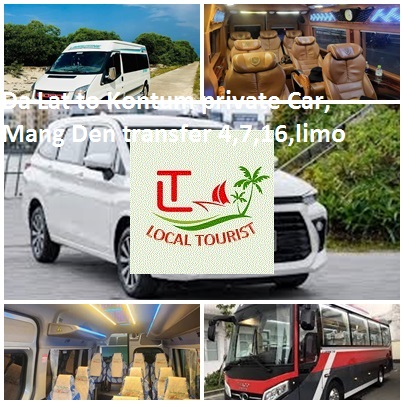Da Lat To Kontum Private Car, Mang Den Transfer 4,7,16,limo