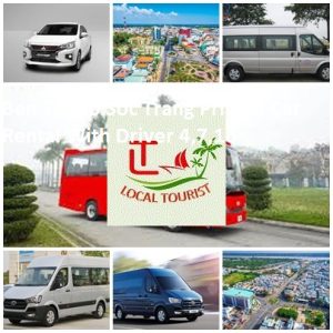 Ben Tre To Soc Trang Private Car Rental With Driver 4,7,16
