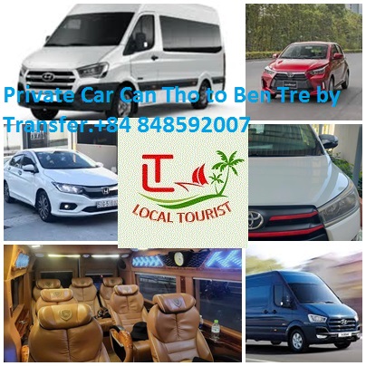 Private Car Can Tho To Ben Tre By Transfer.+84 848592007