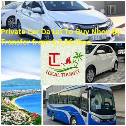 Private Car Da Lat To Quy Nhon By Transfer From 4,7,16,limo