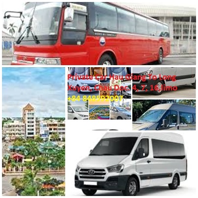 Private Car Hau Giang To Long Xuyen, Chau Doc. 4, 7, 16,limo