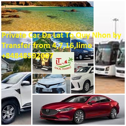 Private Car Da Lat To Quy Nhon By Transfer From 4,7,16,limo