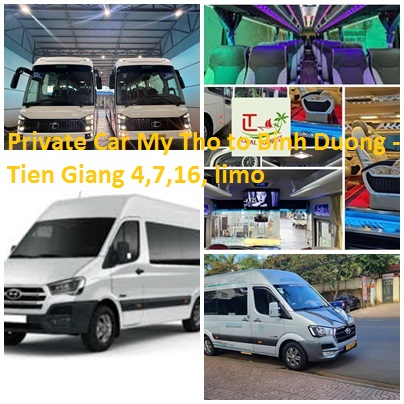 Private Car My Tho to Binh Duong - Tien Giang 4,7,16, limo Private Car My Tho To Binh Duong Tien Giang 4,7,16, Limo