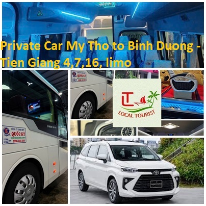 Private Car My Tho To Binh Duong Tien Giang 4,7,16, Limo